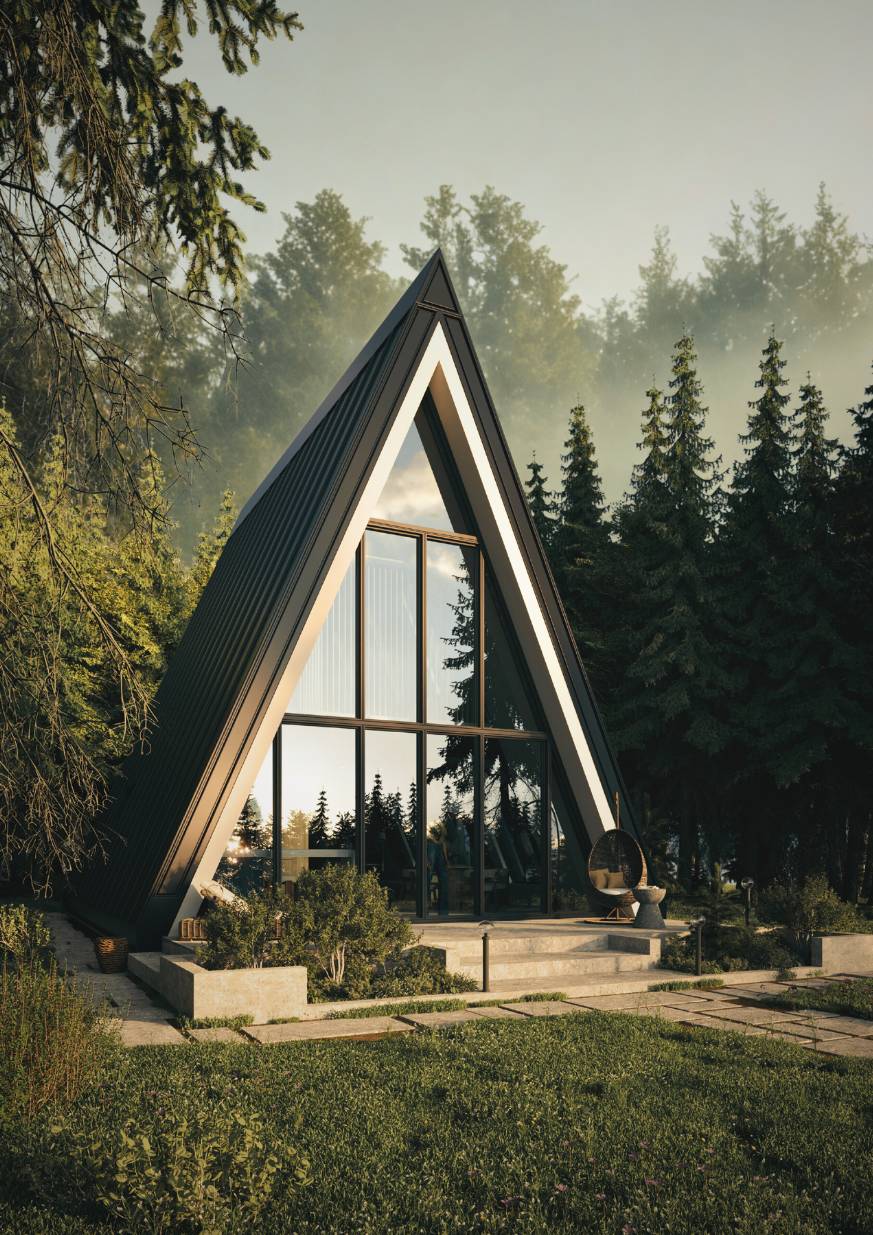 The A-Frame Concept – Warm Minimalism
